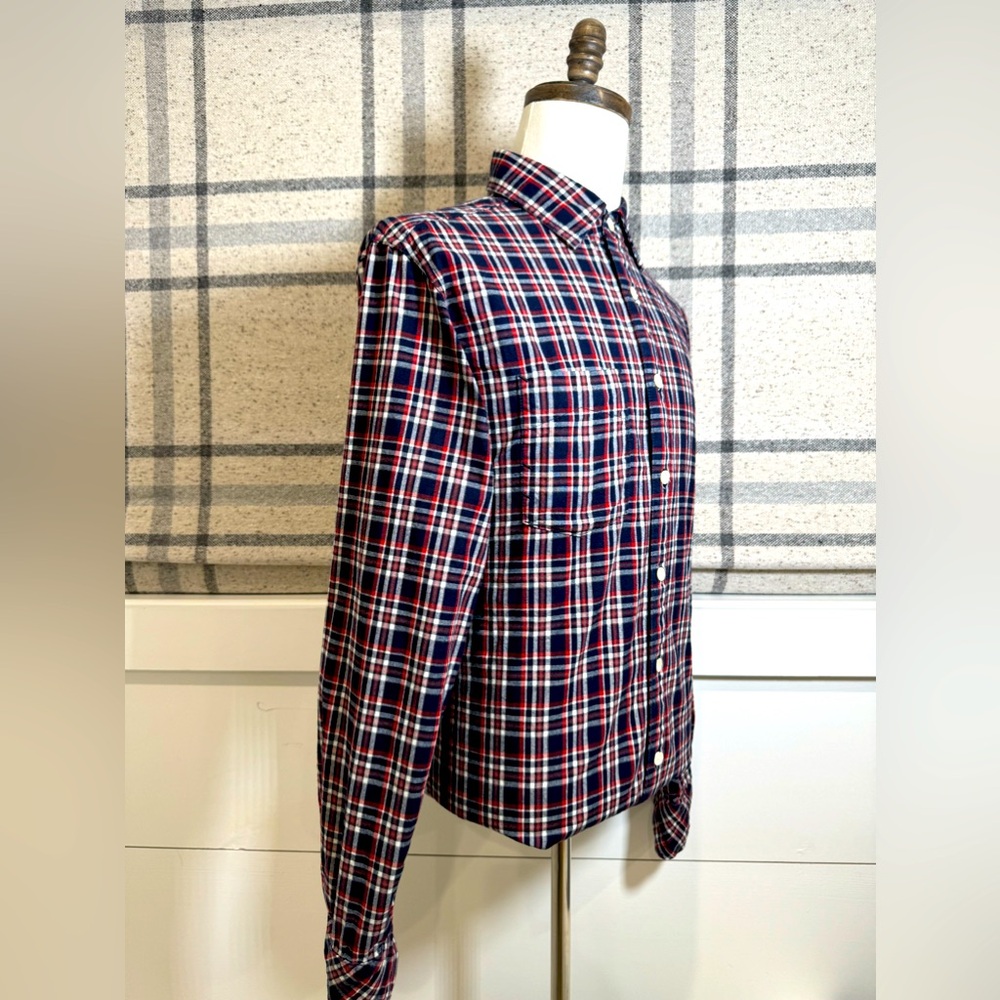 Men’s Vintage Billy Reid LS Flannel Button Down Shirt. Size Medium. - Picture 5 of 7
